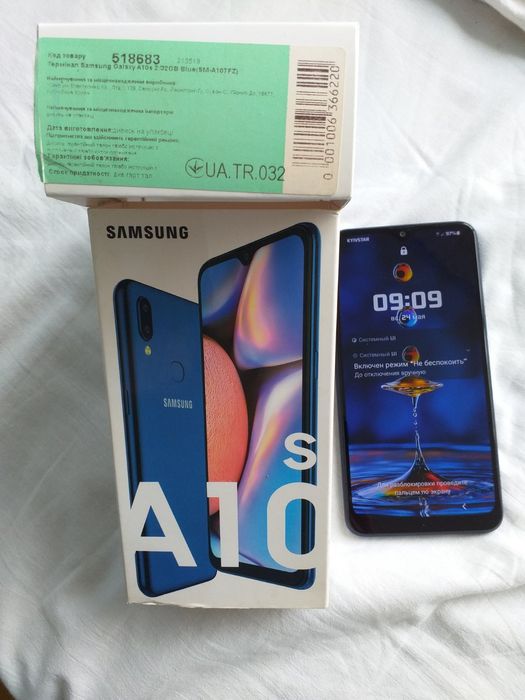 Смартфон б/у Samsung Galaxy A10s SM-A107F  Blue
