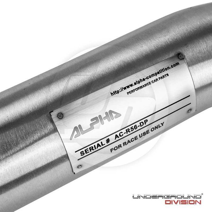 DOWNPIPE ALPHA COMPETITION MINI COOPER S R56 1.6 THP PEUGEOT 208 GTI