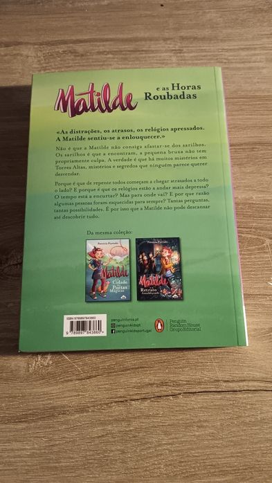 Livro "Matilde e as Horas Roubadas"