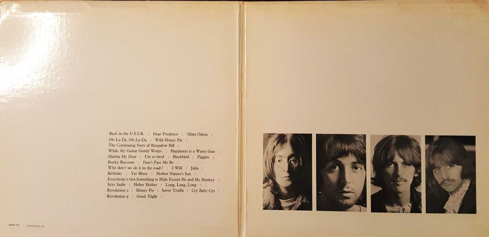 Płyta winylowa The Beatles White Album Apple Records