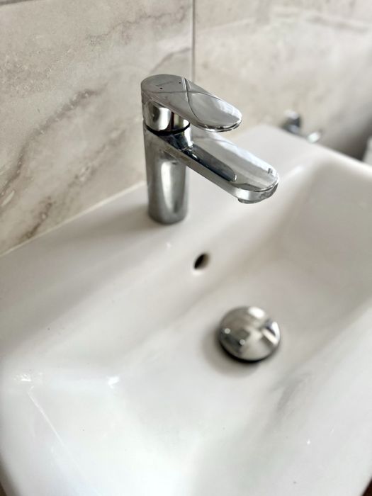 Umywalka z szafkką 50x62 cm łazienka biały Nowy Cersanit