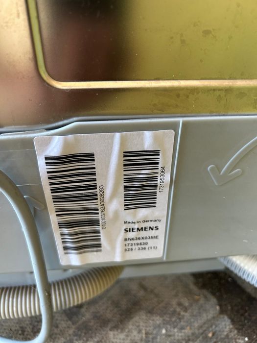 Zmywarka Siemens uszkodzona