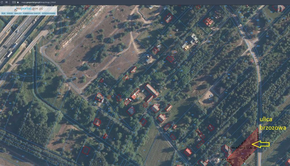 Piękna działka z warunkami zabudowy Mostówka Gaj super lokalizacja.