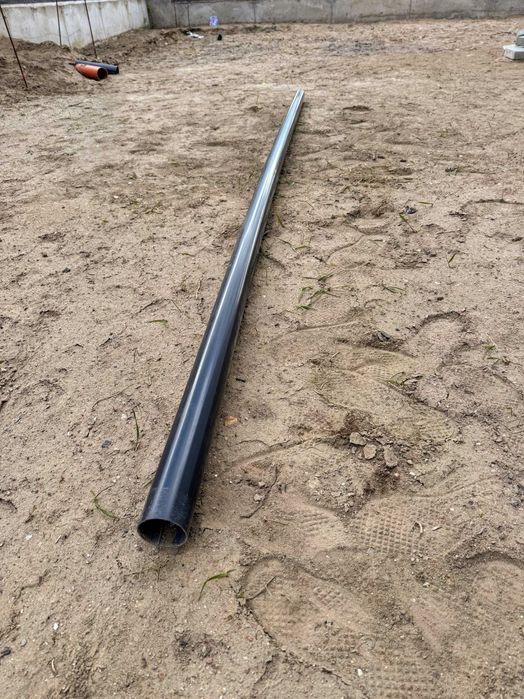 Rynna rura spustowa 63 mm 3m grafitowa BRYZA