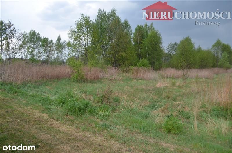 Działka budowlana w Dobczynie, Mpzp, stacja Pkp 1911 m2