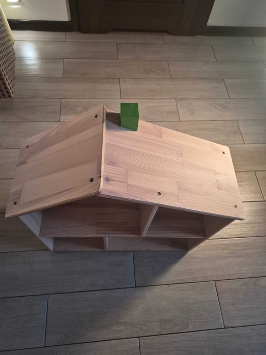 Półka ikea domek