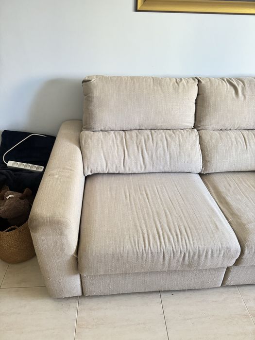 Sofá 2 lugares Eskilstuna Ikea Bege