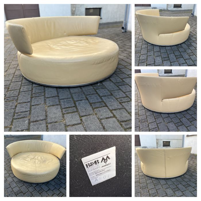 BB Italia Maxalto sofa obrotowa Amoenus 170cm