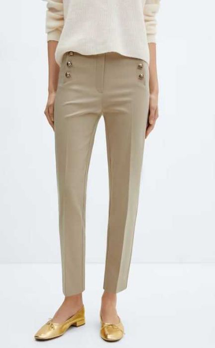Брюки бежеві Mango