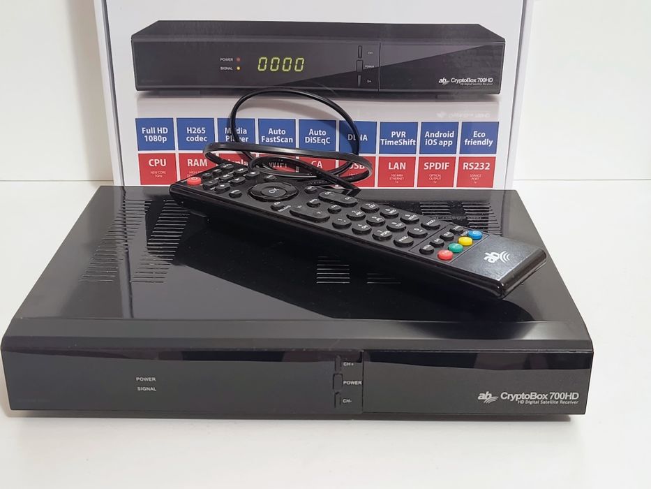 Dekoder DVB-S, DVB-S2 AB Cryptobox 700HD