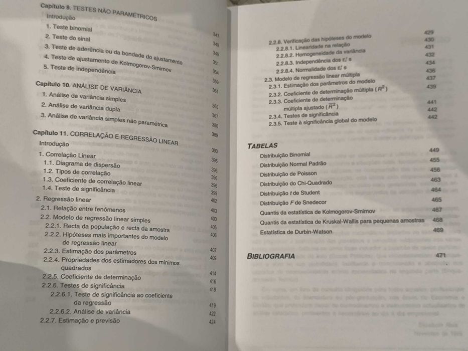 "Estatística para Economia e Gestão - Instrumentos tomada de decisão"
