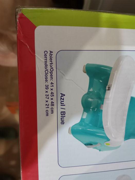 Trona plegável, cadeira de jantar infantil