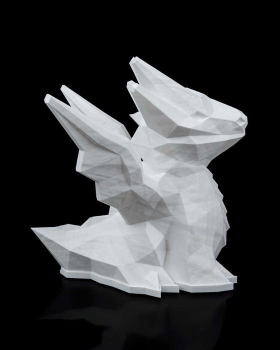 Candeeiro Dragão Low Poly LED | Decoração Fantasia | Cor à Escolha