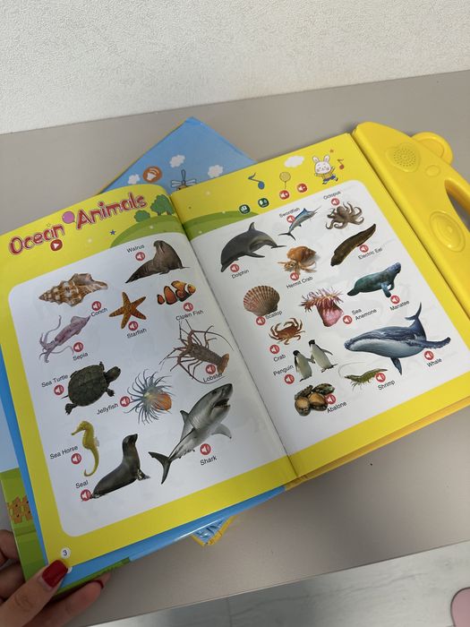 Інтерактивна дитяча аудіокнига «English book»