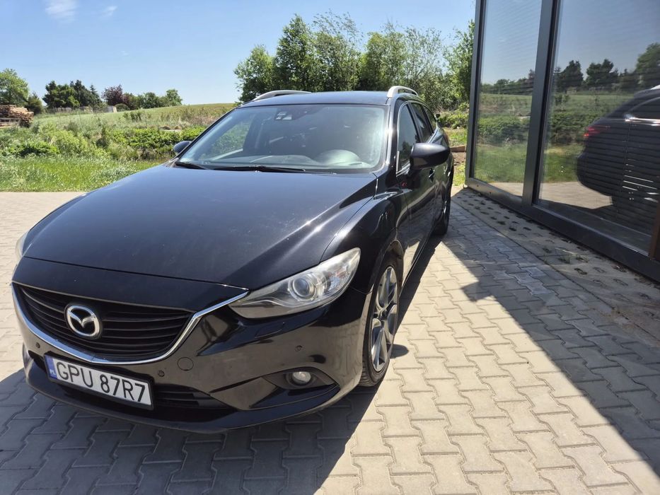Mazda 6 MAZDA 6 2.0 benzyna 165km uszkodzone drzwi kombi