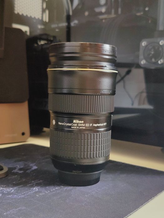 Nikon 24-70 f 2.8  Jasny zoom Nikor