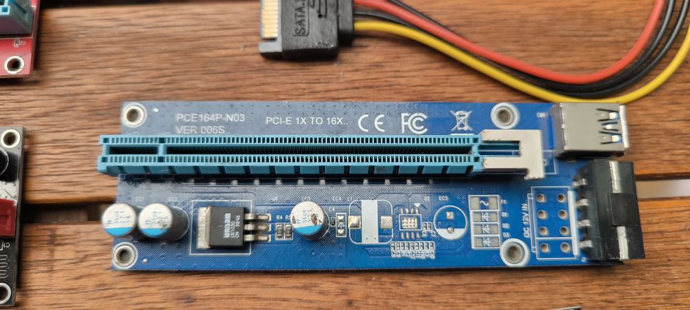 PCI-E USB 3.0 Riser Adapter for Bitcoin Mining436413832312934401