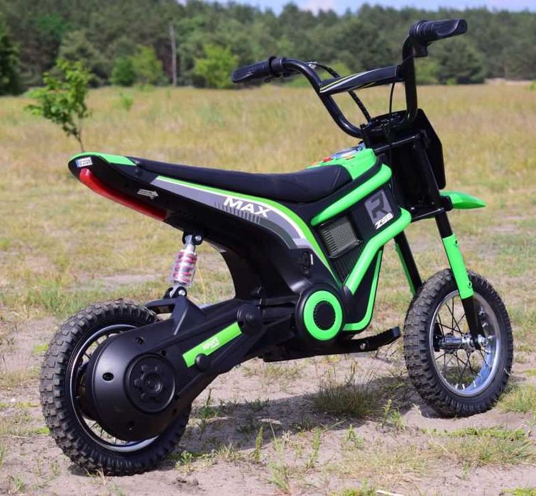 Autko motorek WIELKI MOTOR CROSSOWY na akumulator dla dzieci jeździk