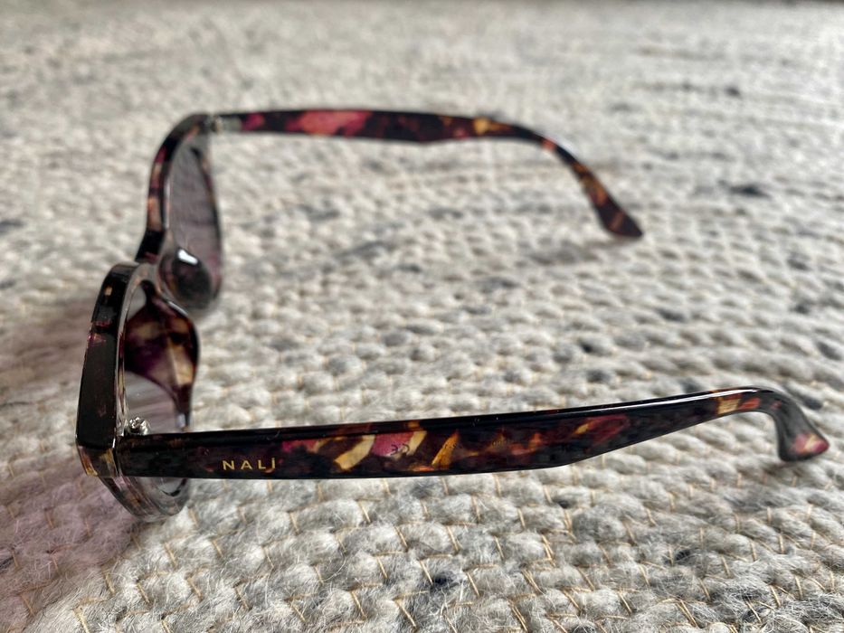 NALI słoneczne piękne okulary szylkretowe