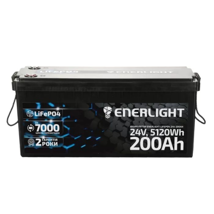 Акумулятор ENERLIGHT LiFePO4 25,6V  100Ah АКБ 24 Volt
