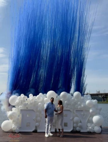 Димовий спалах на Свято Весілля Пропозиція Гендер Паті  Кольоровий Дим