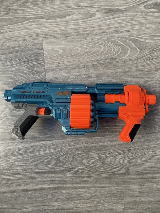 Продам бластер Nerf Shockwave elite 2.0 та мішень