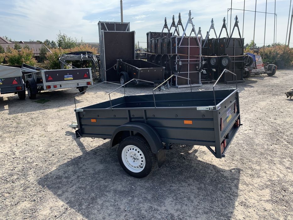 «Світ Причепів» Новий Міцний Металічний причіп 1.30х2.20м