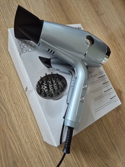 Suszarka BaByliss Hydro-Fusion 2100W | Komplet z dyfuzorem | Sprawna