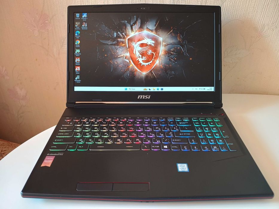 MSI GL63 9SDK i7-9750H 16GB NVIDIA GTX1660Ti 6Gb SSD512Gb 60Hz