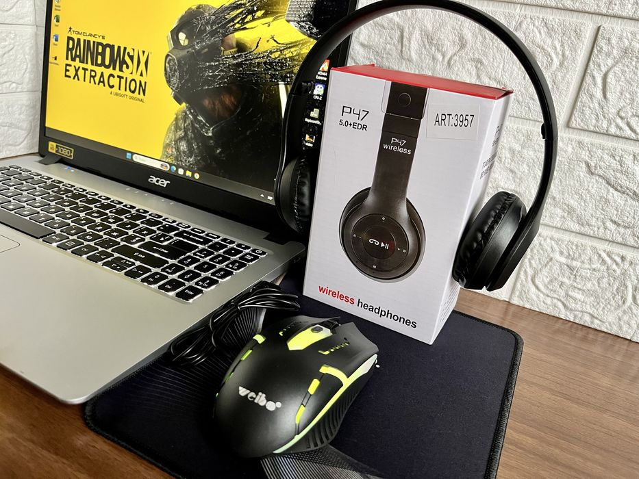 Мощный Acer IPS на Ryzen + Vega + SSD + игры + комплект