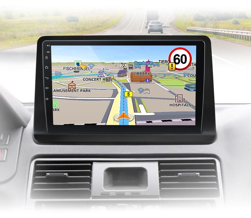 Rádio 9" Android Mitsubishi Pajero de 1991 a 2014 Carplay GPS 2/32GB