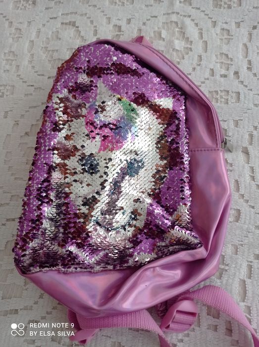 Mochila unicórnio Claire's