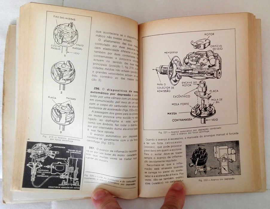 Livro Mecânica do Automóvel (antigo)