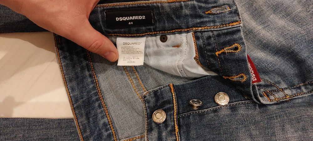 Jeansy Dsquared2 slim