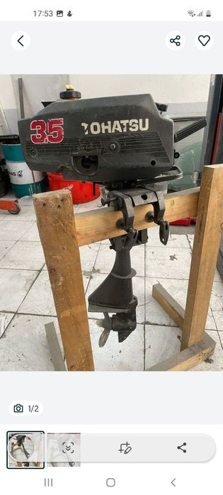 Motor barco tohatsu 3,5cv