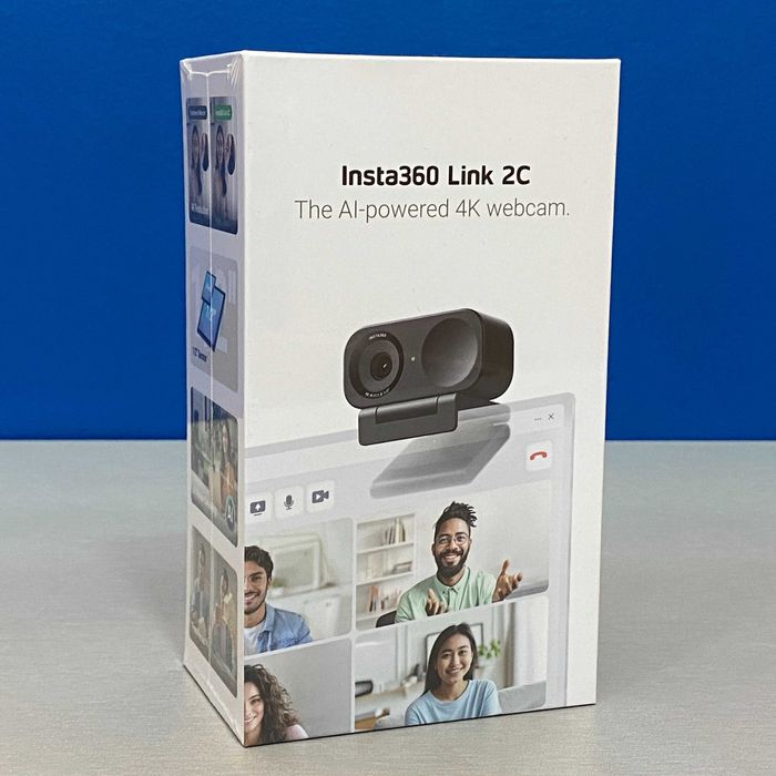 Insta360 Link 2C (Webcam - 4K UHD - AI) - SEALED - 3 YEARS WARRANTY64286318709891120