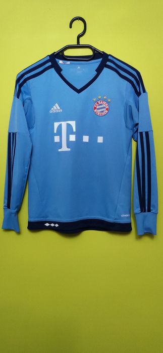Koszulka t-shirt  BRAMKARSKA Bayern Monachium 2015/16 niebeiska numer