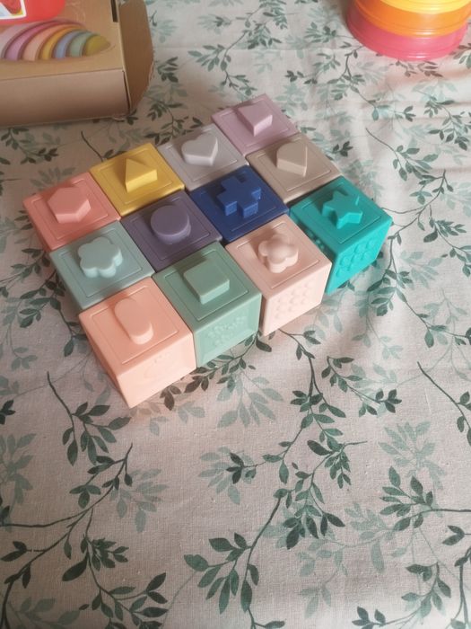 Gumowe sensoryczne klocki Canpol