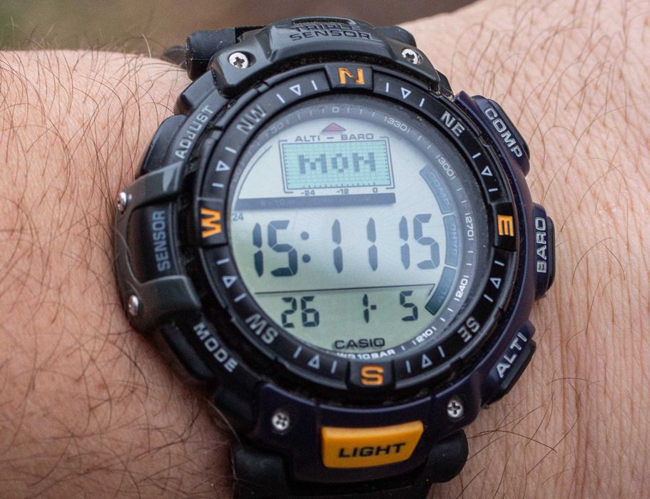Годинник Casio PRO TREK PRG 40 Тактичний годинник для ЗСУ .
