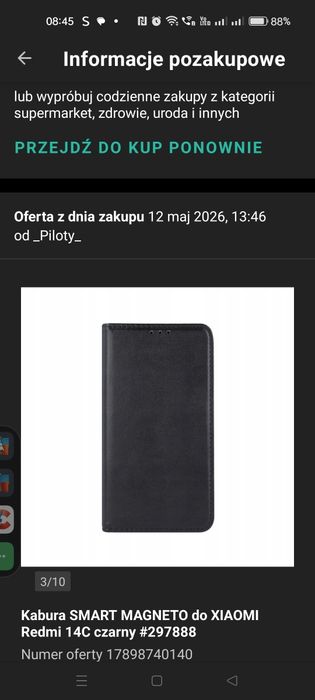 Kabura etui do Xiaomi Redmi 14c Nowa