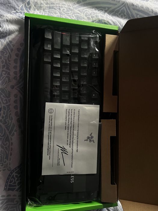 Klawiatura RAZER BlackWidow V3 Tenkeyless Green Switch
