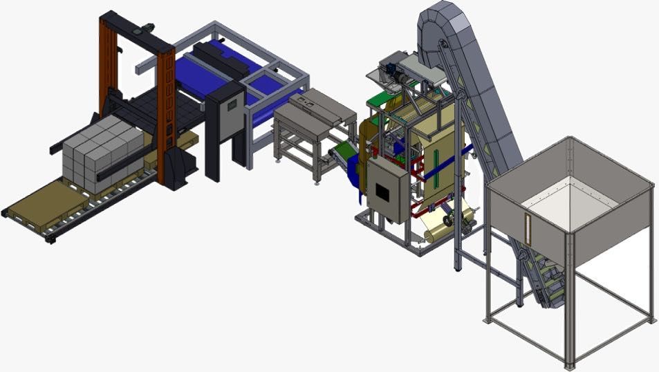 PRZEMYSŁOWY POLSKI paletyzator półkowy/ paletyzator windowy