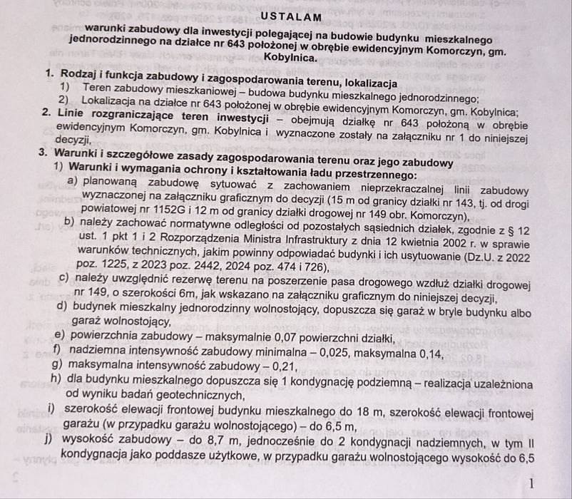 Działka budowlana - Widok 5