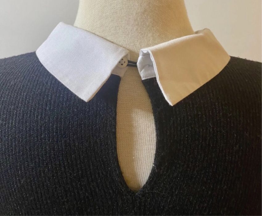 Camisola zara preta e branco