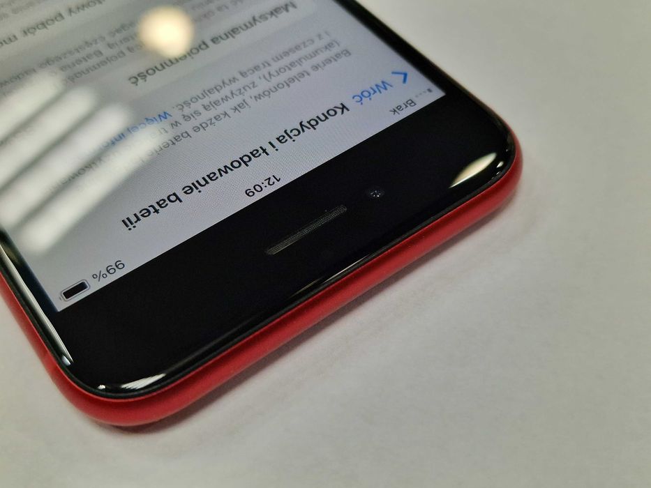 Iphone SE 2020/ 128GB/ RED/ Czerwony/ Bat 85%/ Grade A-/ Gwarancja