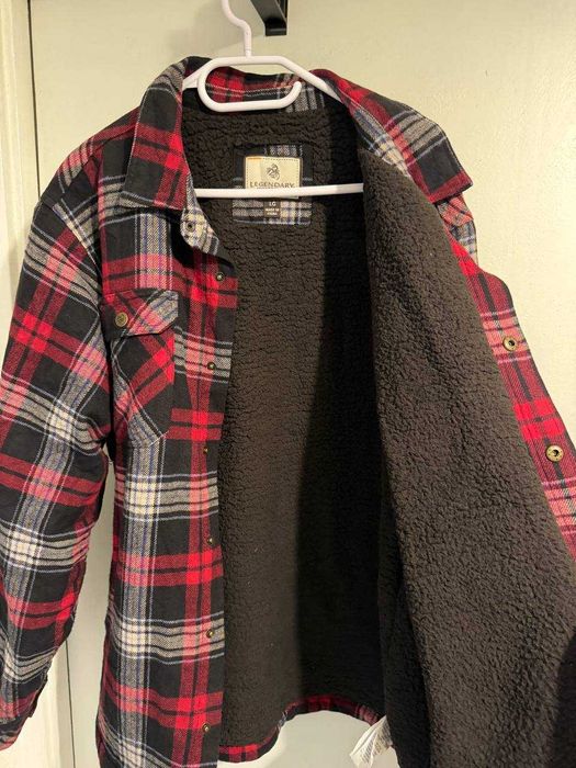 Куртка-сорочка тепла Legendary Whitetails Deer Camp Flannel — Розмір L