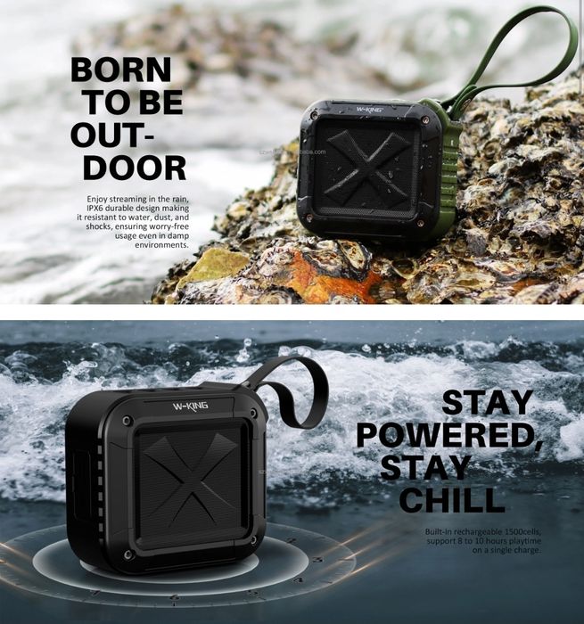 W-king S7 Bluetooth speaker портативна колонка