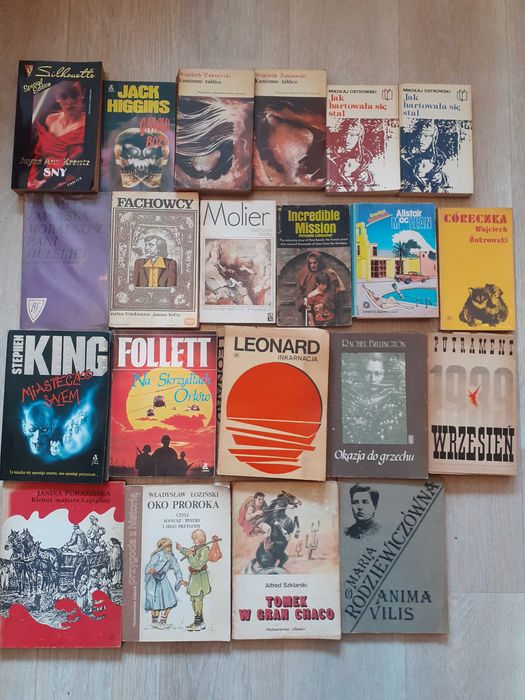 Książki zestaw 50 książek