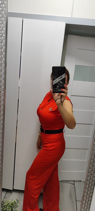 Kombinezon czerwony rozmiar S