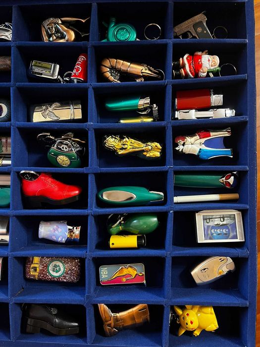 Conjunto de isqueiros - Coleção